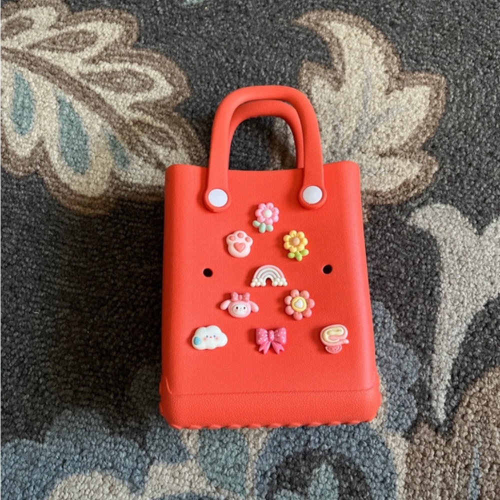 Girls plastic hand bag